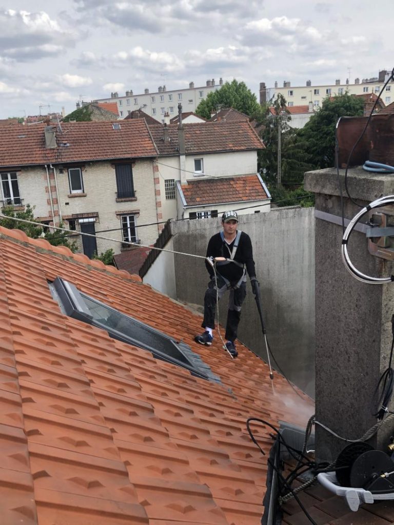 Nettoyage toitures île de France